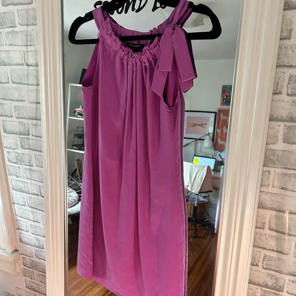Banana Republic Dresses & Skirts - Banana Republic purple satin dress size 0